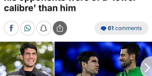 天博官方网站-托尼叔叔：阿卡夺冠太幸运，紫薇水平比德约高，只有他能挑战辛卡