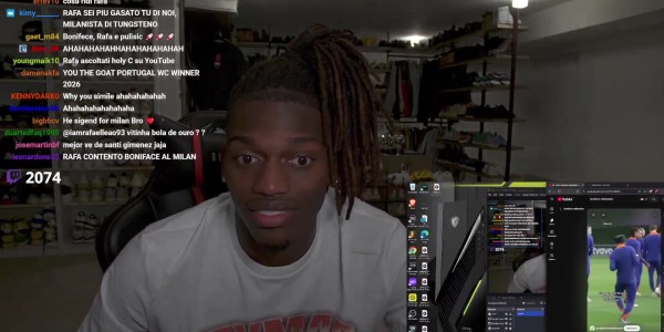 莱奥直播谈博尼法斯：他是我喜欢的球员类型 我的小腿在逐步康复